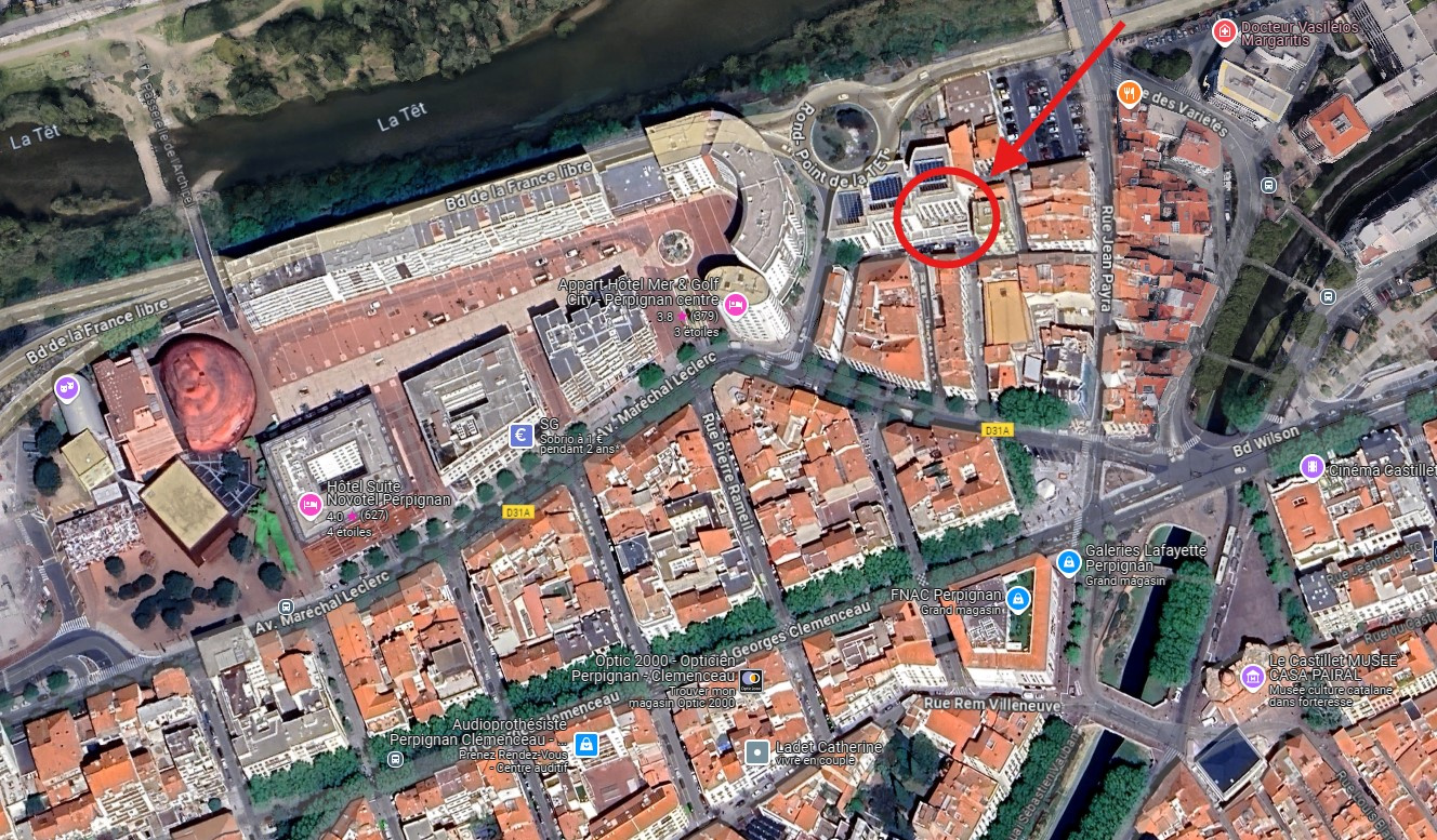 UN EMPLACEMENT DE STATIONNEMENT, EN SOU-SOL, AU CENTRE DE PERPIGNAN